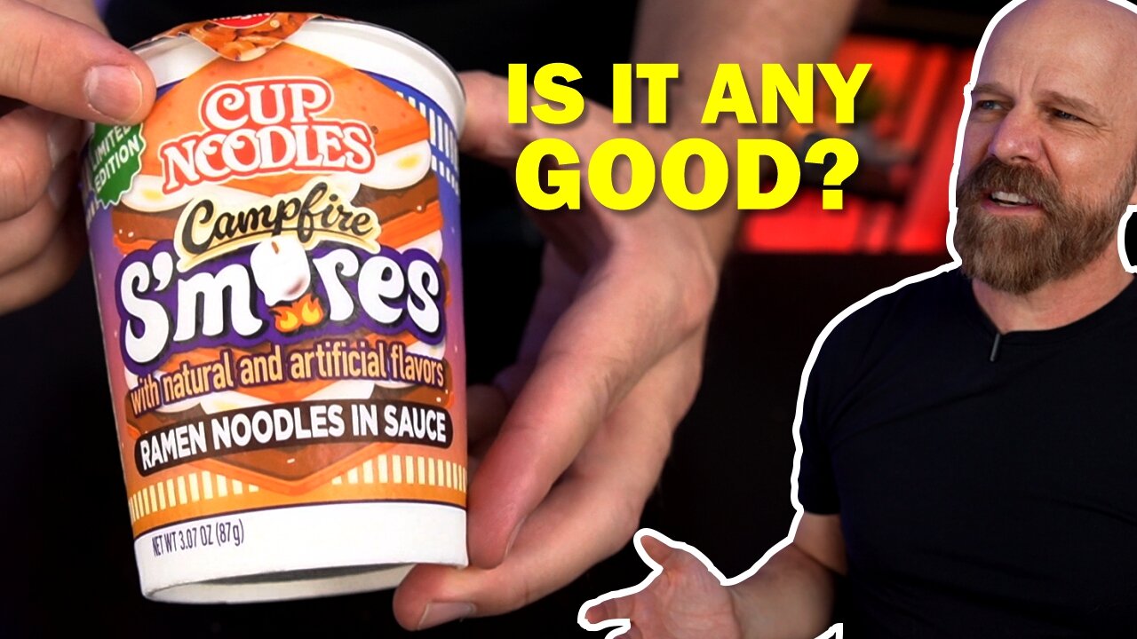 S’mores Flavored Ramen?! Let's Try It!