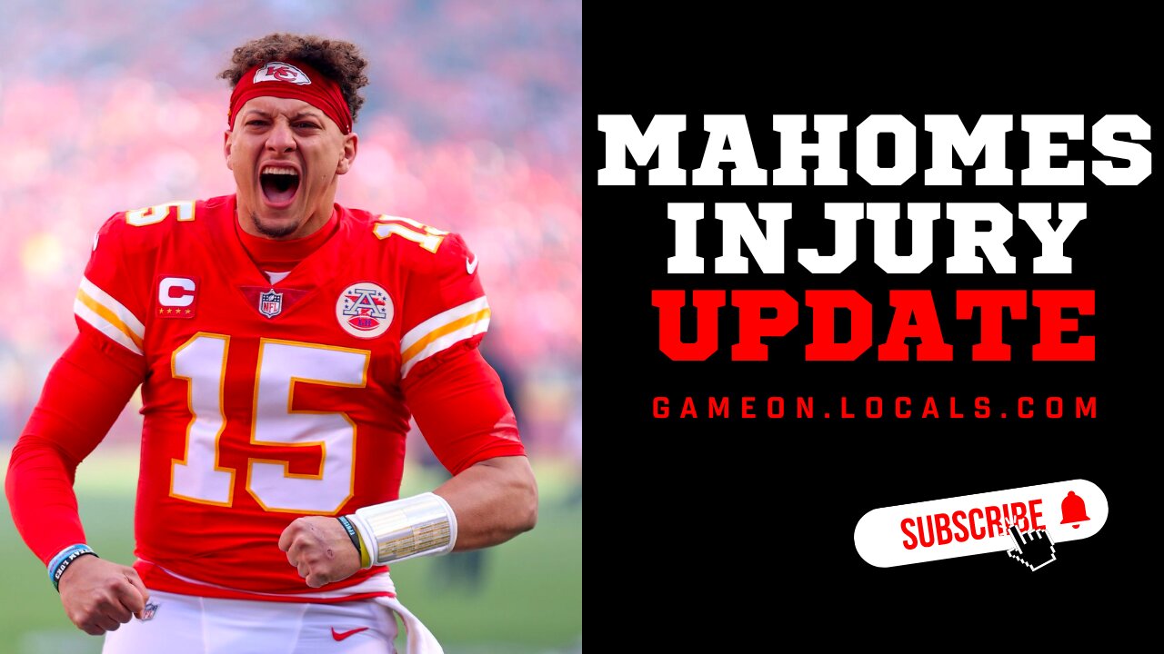 Patrick Mahomes injury update for AFC championship game!