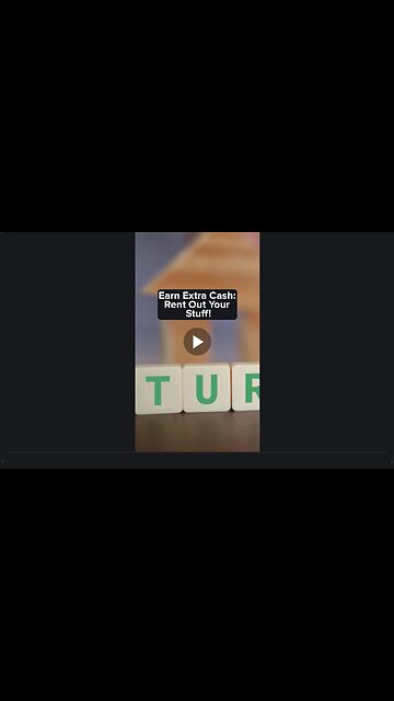 Earn Extra Cash Rent Out Your Stuff!