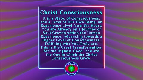 Christ Consciousness