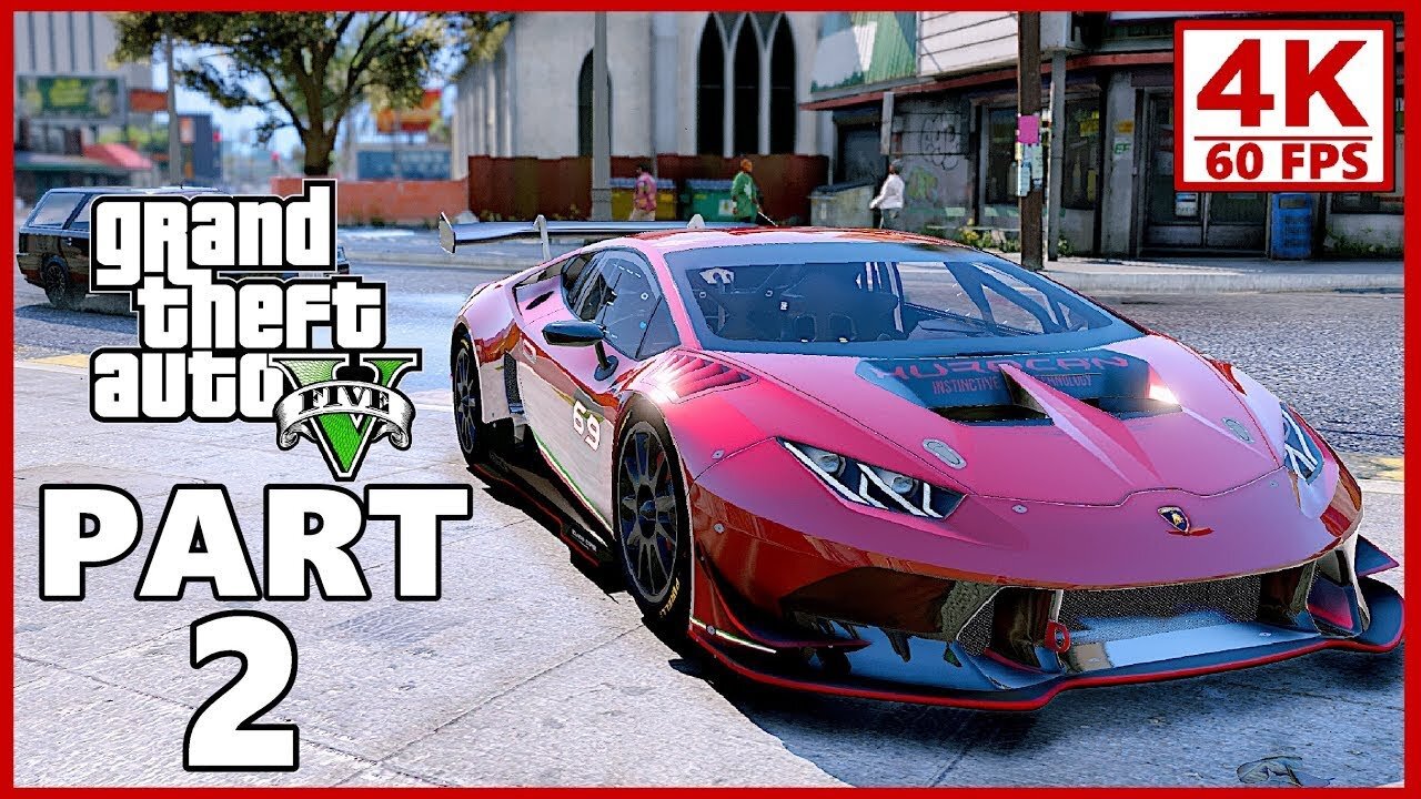 Grand Theft Auto 5 Gameplay Walkthrough Part 2 (GTA 5) [4K 60FPS PC]