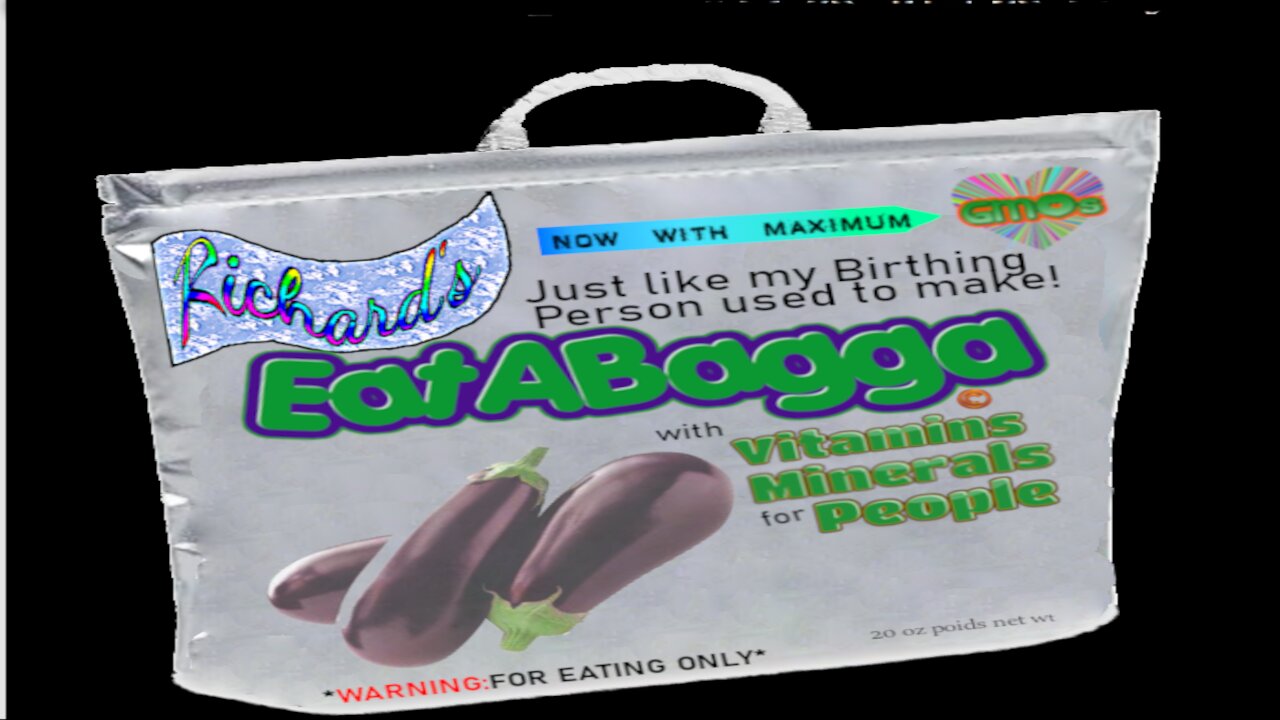 My New Sponsor Richards Eatabagga For Your Health and Well Being Ay OH! Get it? Spoof Commercial