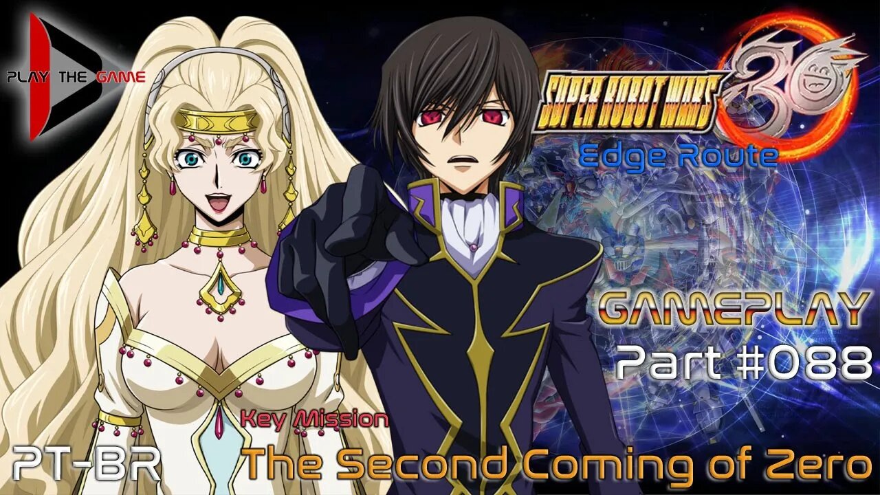 Super Robot Wars 30: #088 Key Mission - The Second Coming of Zero (Edge) [PT-BR][Gameplay]