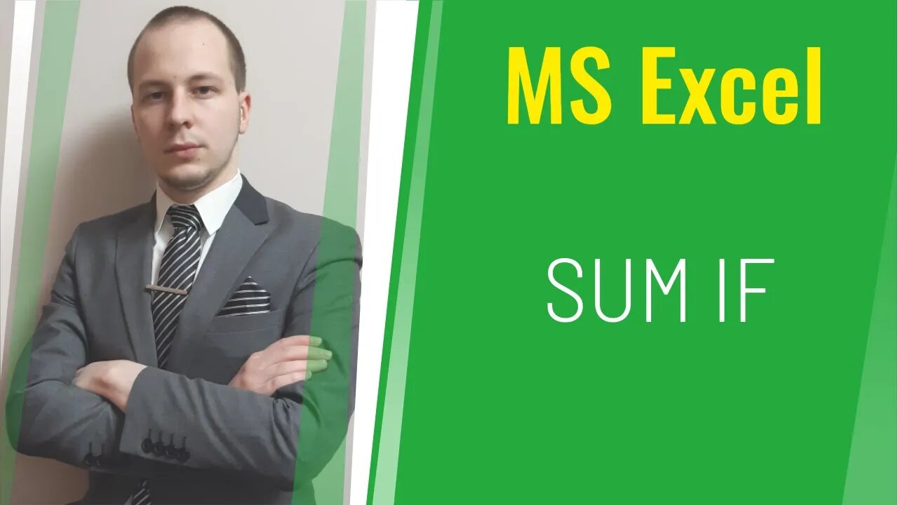 How To Use SUMIF Function in MS Excel