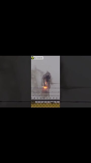 Breaking! Wind Turbine In Texas Hit By Lightning