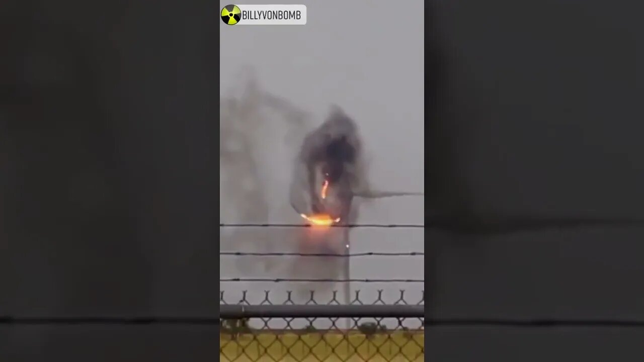 Breaking! Wind Turbine In Texas Hit By Lightning