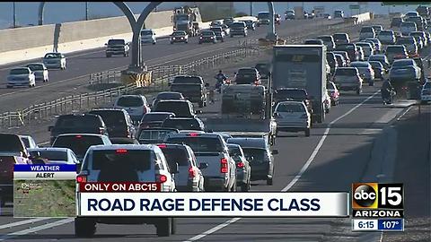 How to defend yourself against road rage