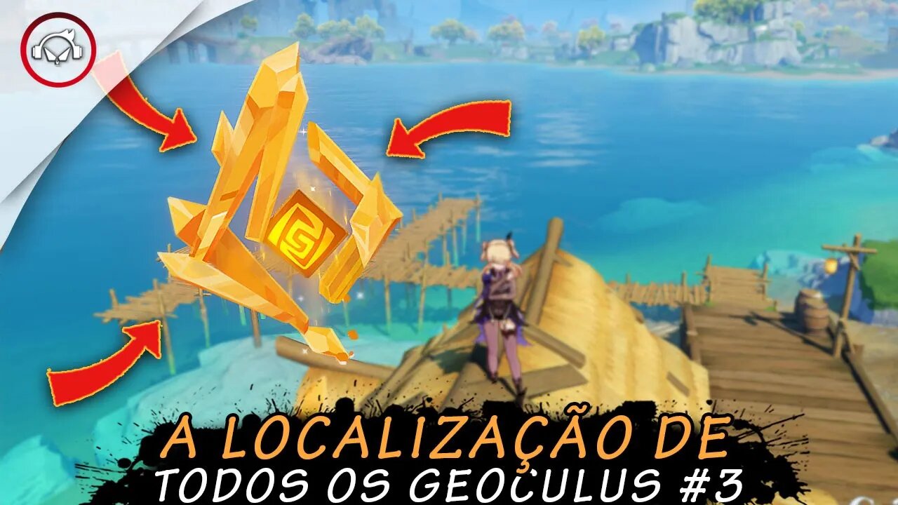 Genshin Impact, Como encontrar TODOS GEOCULUS | Super Dica PT-BR #3