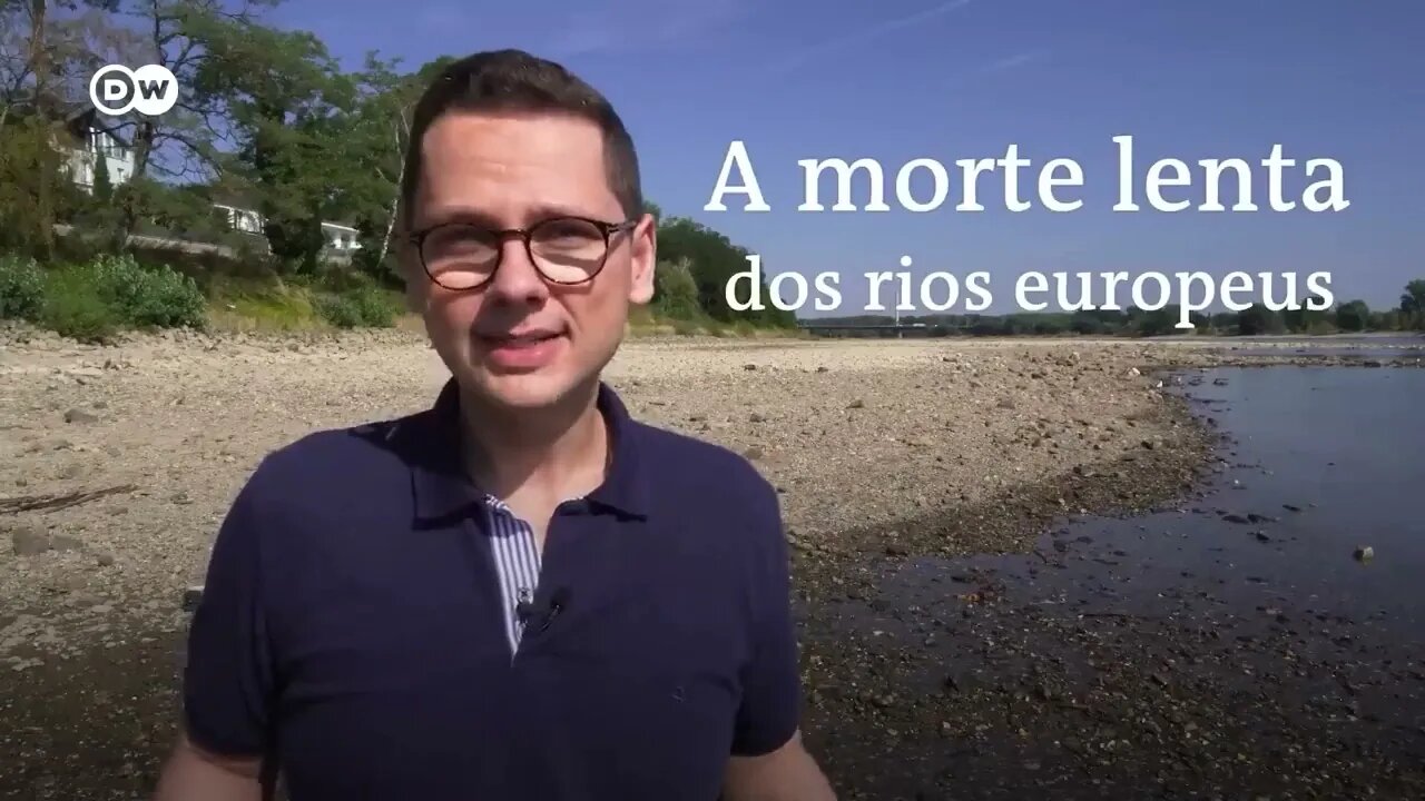 Rios secam na Europa e mostram as chamadas "pedras da fome"