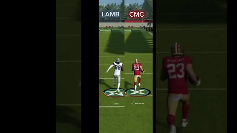 CEEDEE LAMB vs CHRISTIAN MCCAFFREY #shorts