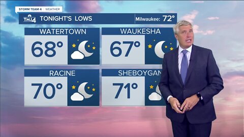 Southeast Wisconsin weather: Warm Monday night with temps in 80s, patchy fog