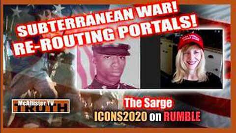 PART 2 with SARGE - UNDERGROUND WAR! PORTALS! MED BEDS! LAB ADRENOCHROME!