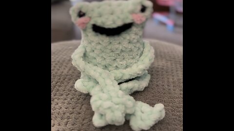 Leggy Frog Completed!