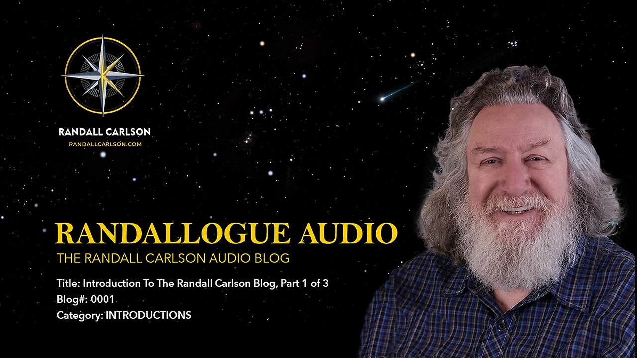 Introduction To The Randall Carlson Blog / Part 1 of 3