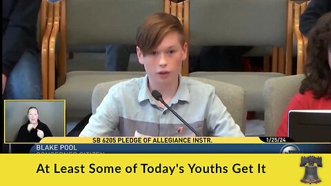 At Least Some of Today's Youths Get It