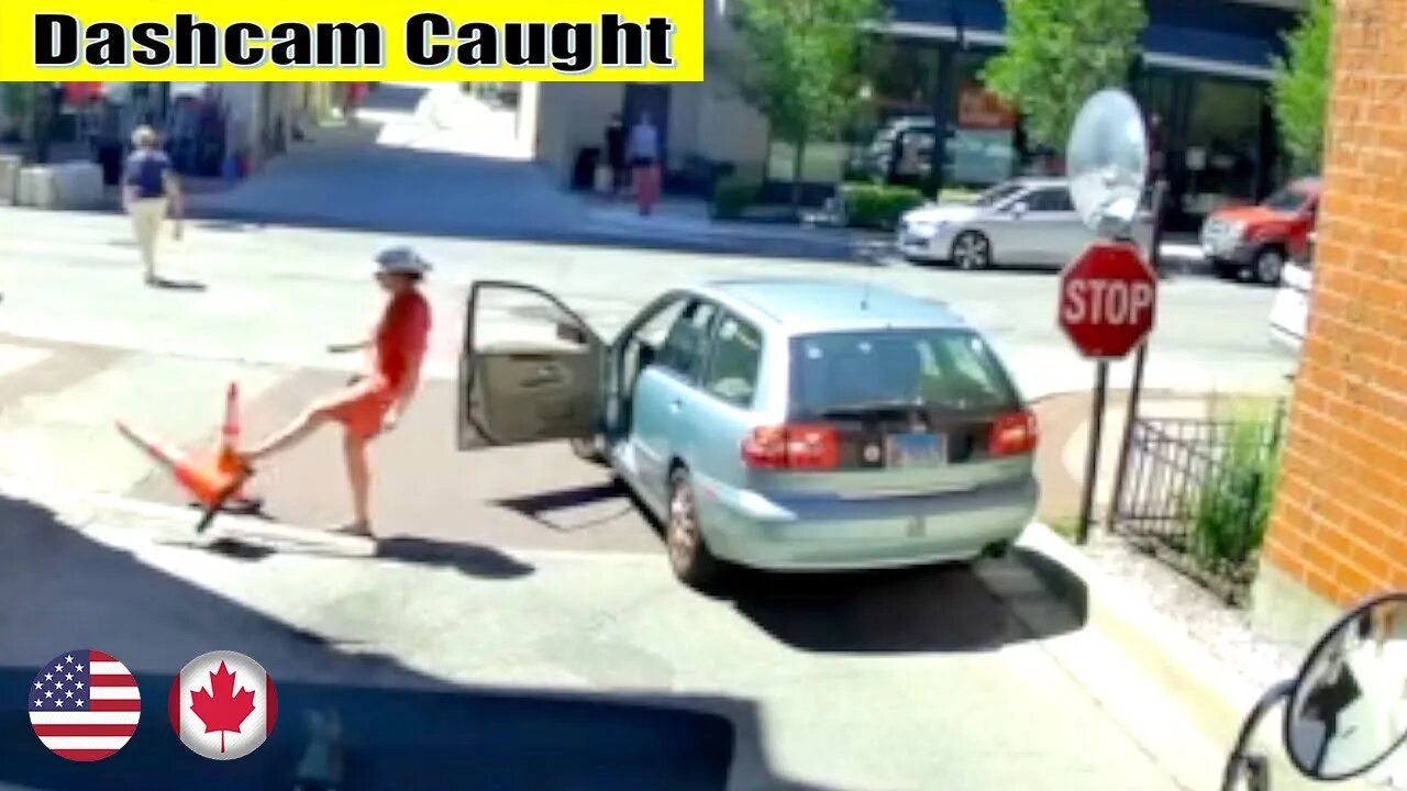 North American Car Driving Fails Compilation - 461 [Dashcam & Crash Compilation]