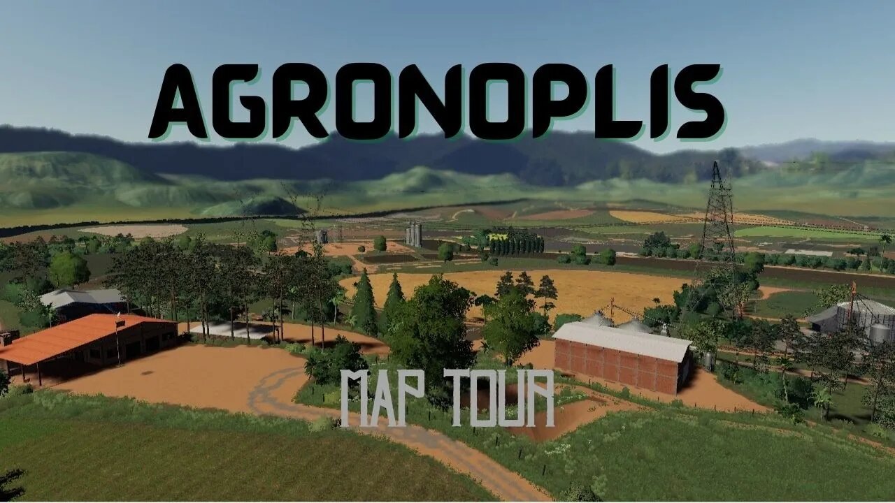 Agronopolis / Map Tour / FS19 / PC