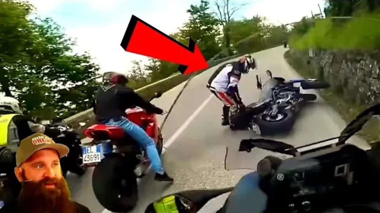 crashing the dealership's motorcycle is a bad move