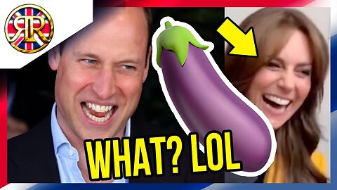 William reveals his FAVOURITE EMOJI - Watch Catherine's reaction! 😂