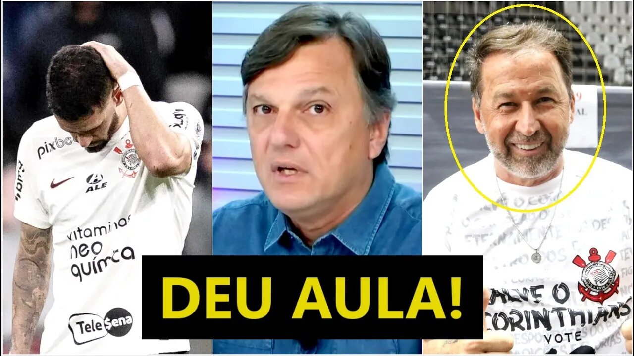 "O Corinthians TEM DÍVIDA, NÃO TEM DINHEIRO, mas o DISCURSO do Augusto Melo é..." Mauro Cezar ALERTA