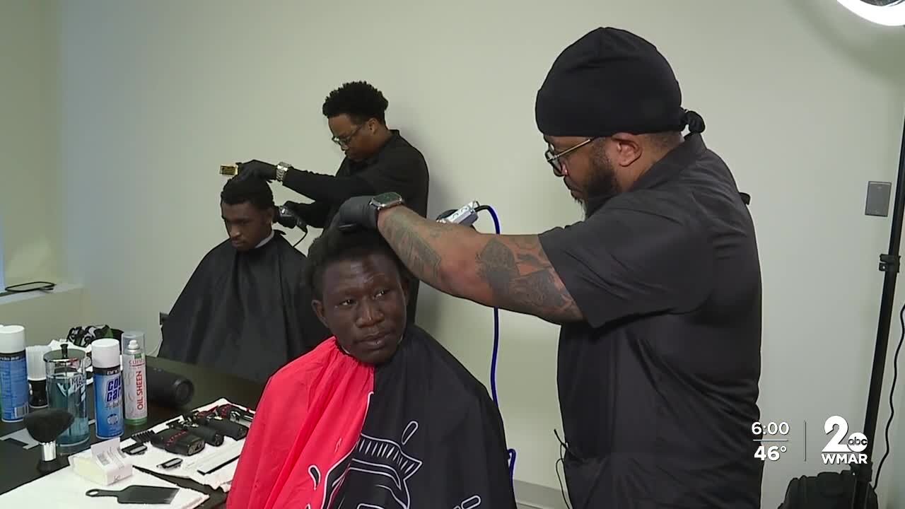 ‘I feel like a new man’: Baltimore barbers offer free cuts for a fresh start