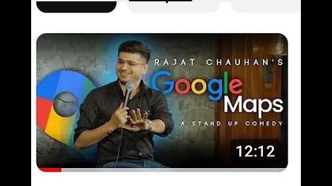 Google maps|stand comedy|funny video