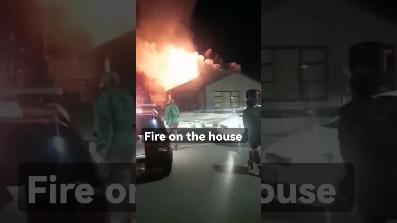 fire on the house Johannesburg #shorts