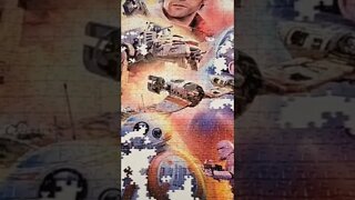 18000 piece Star Wars Section 3 Update! Almost Finished! #puzzles #jigsawpuzzles #starwars #shorts