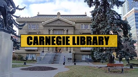 CHECK IT OUT! CARNEGIE Library #reset #mudflood #oldworld