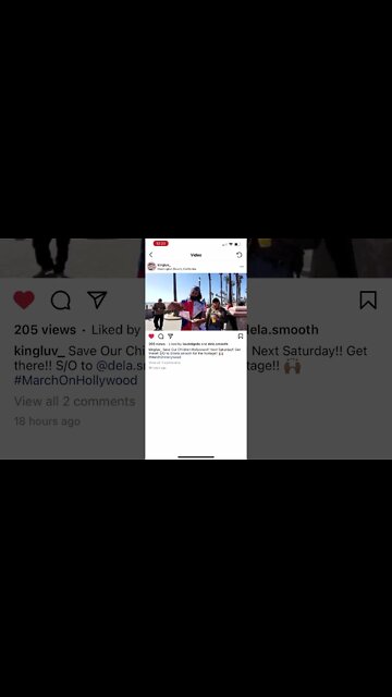 #SAVEOURCHILDREN MARCH IN HOLLYWOOD