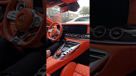 Mercedes interior ❤🥰 #shorts #mercedes