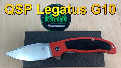 QSP Legatus G10 /Includes disassembly/ Dutch Bladeworks design/ Going Gear exclusive !!