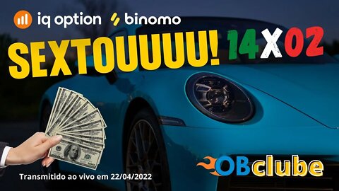 IQ OPTION E BINOMO - Aulão Ao Vivo de Opções Binárias