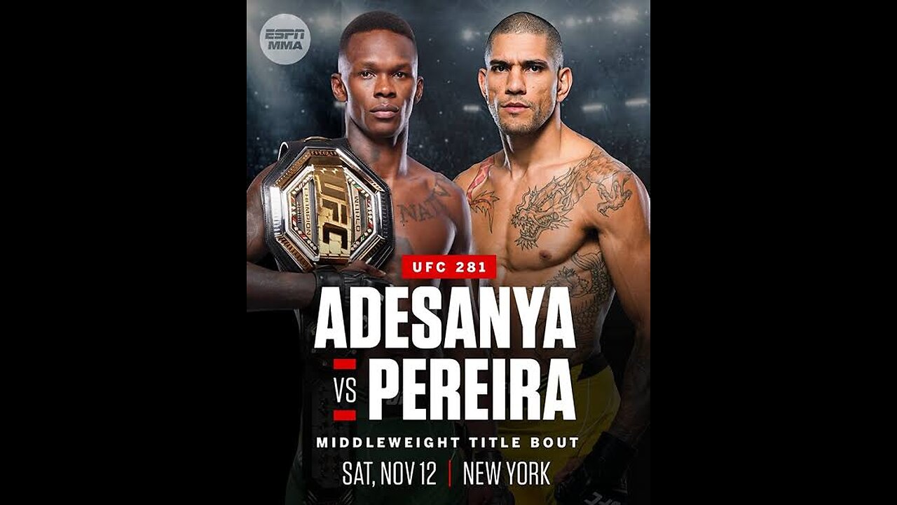 Israel Adesanya vs Alex Pereira