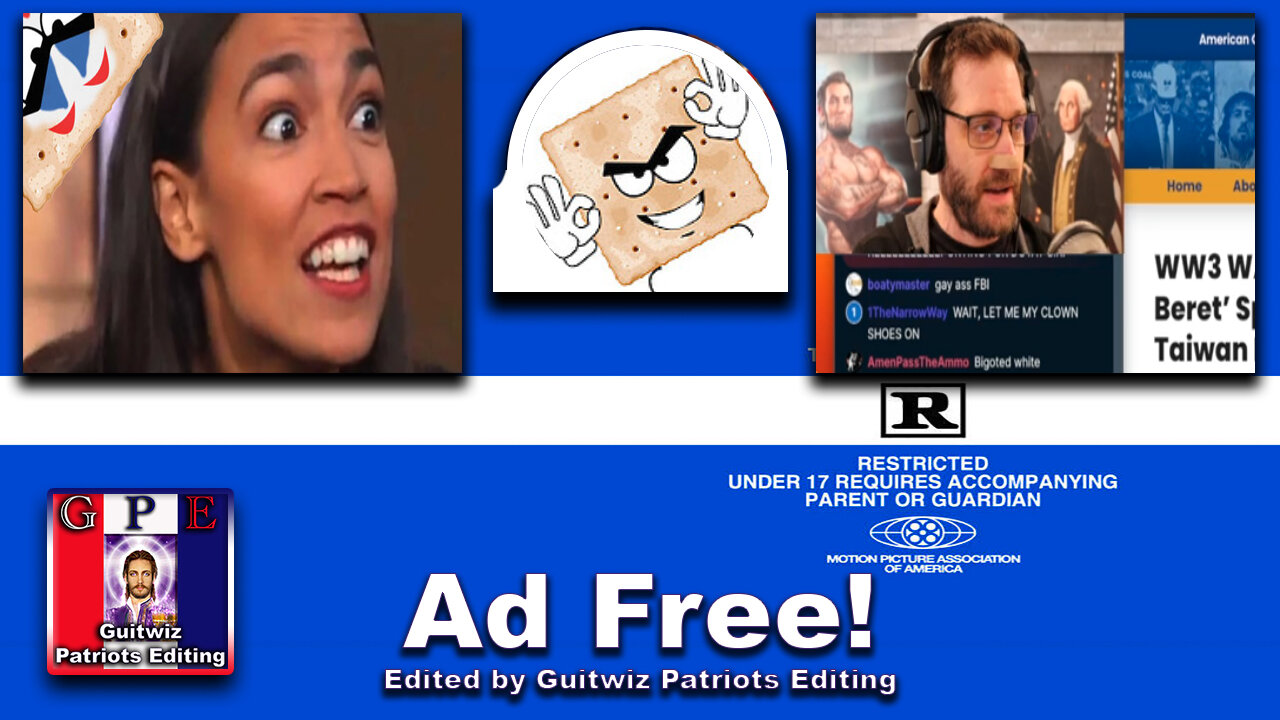 The Salty Cracker-3.20.24-AOC Says Crime Isn't Illegal ReeEEeE Stream-Ad Free!