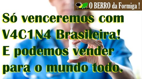 Só venceremos c/ V4C1N4 Brasileira-Spray Nasal-INCOR-USP-Dr Jorge Kalil-ainda vender ao mundo