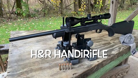 357 magnum H&R Handirifle at the range!