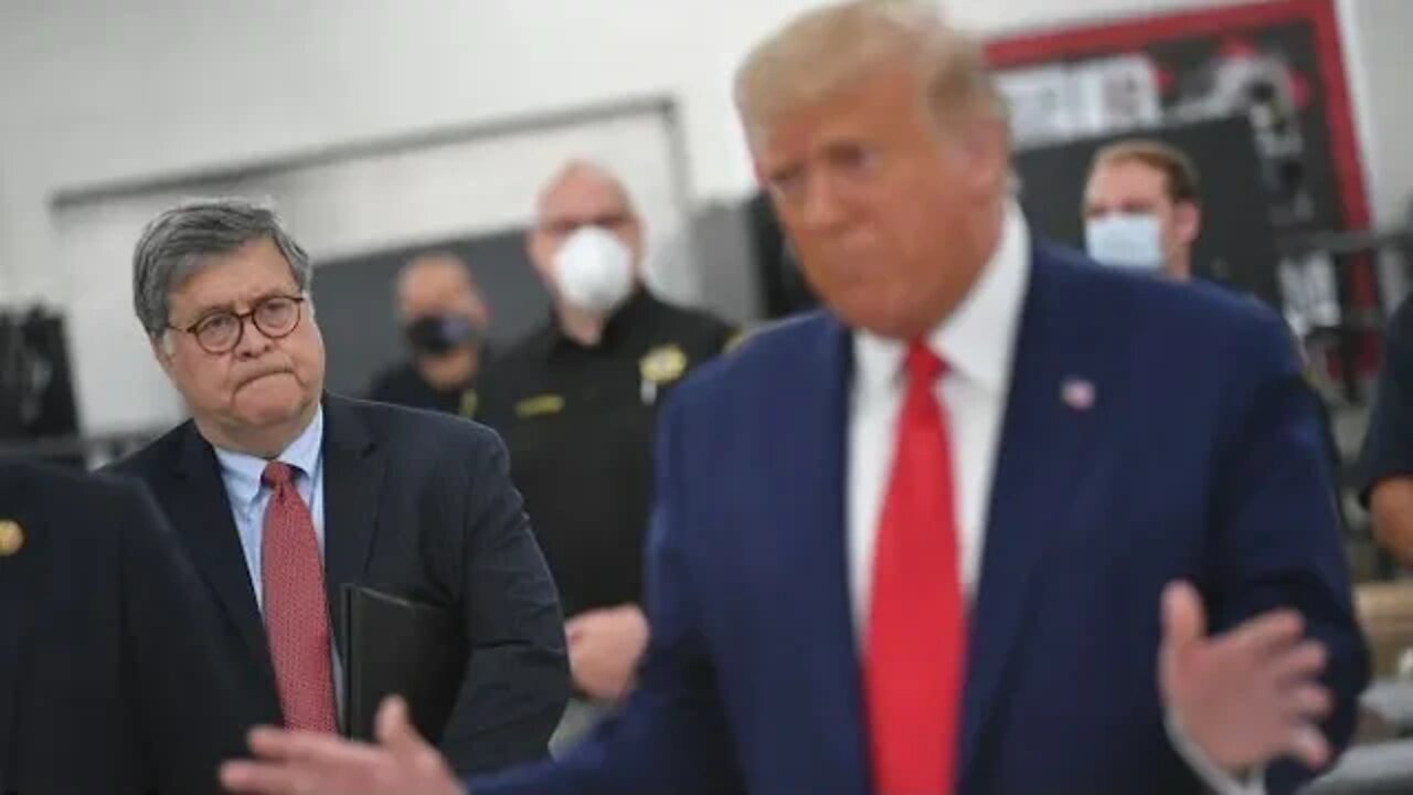 The Exact Moment Donald Trump Lost Confidence In His AG William Barr
