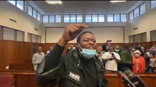 Bonginkosi Khanyile iafter bail was granted