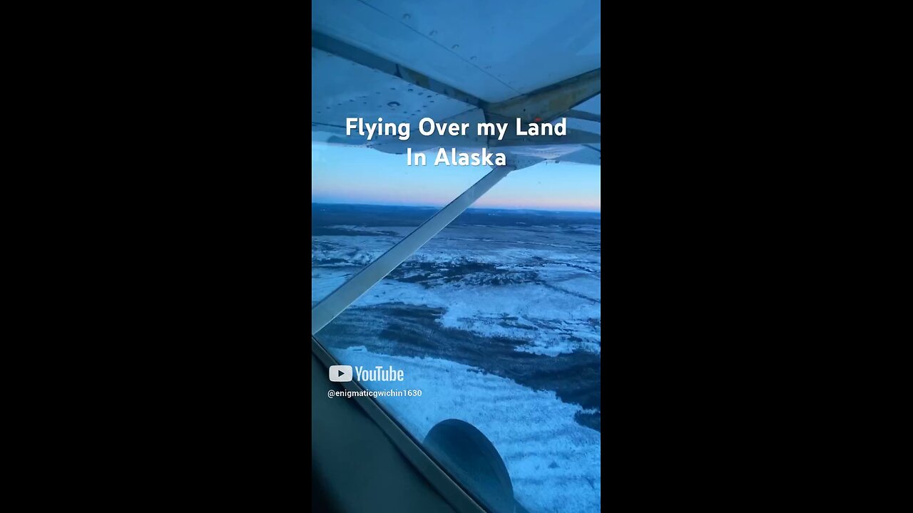 Flying Over My Land In Alaska