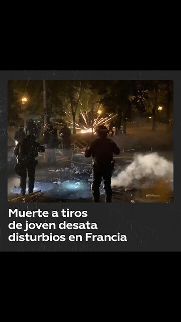 Violencia y saqueos en París tras muerte de adolescente en control de tráfico