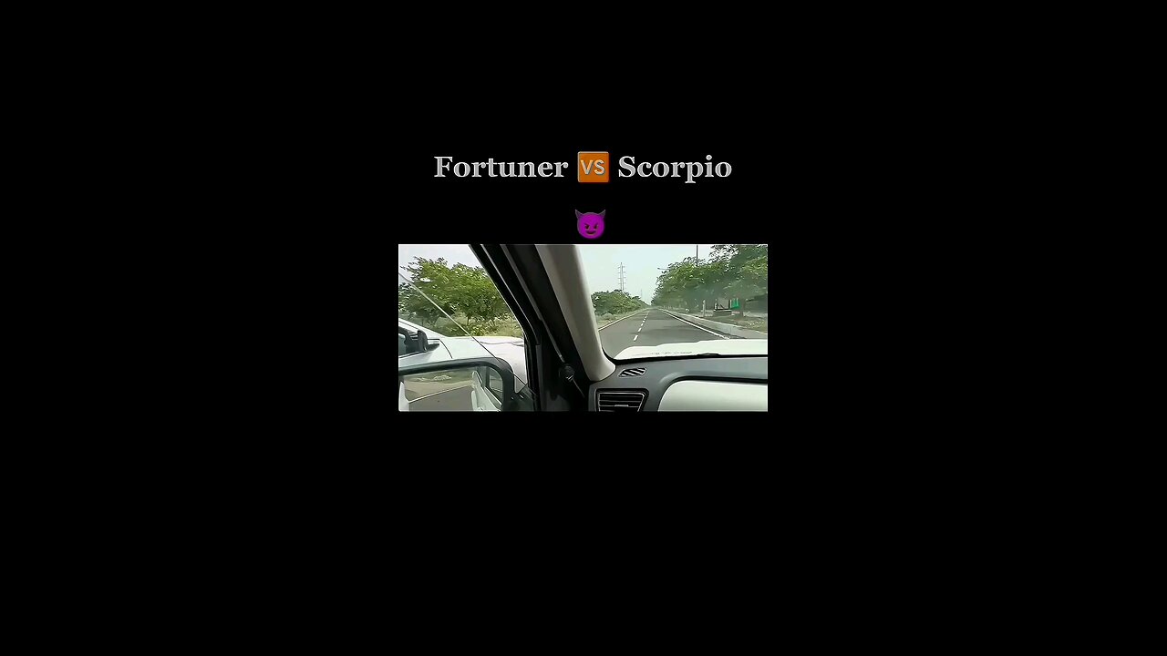 fortuner vs Scorpio