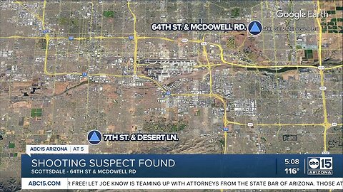 One arrested after suspect search in Scottsdale