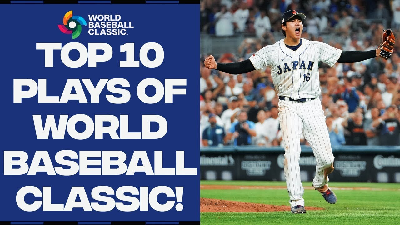 Top 10 plays from the World Baseball Classic!! (Trout vs. Ohtani! Murakami walk-off! and more!)