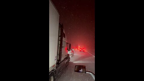 Snowstorm In Canada