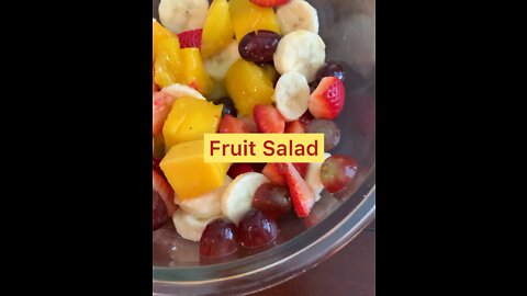 How to make fruit salad !!