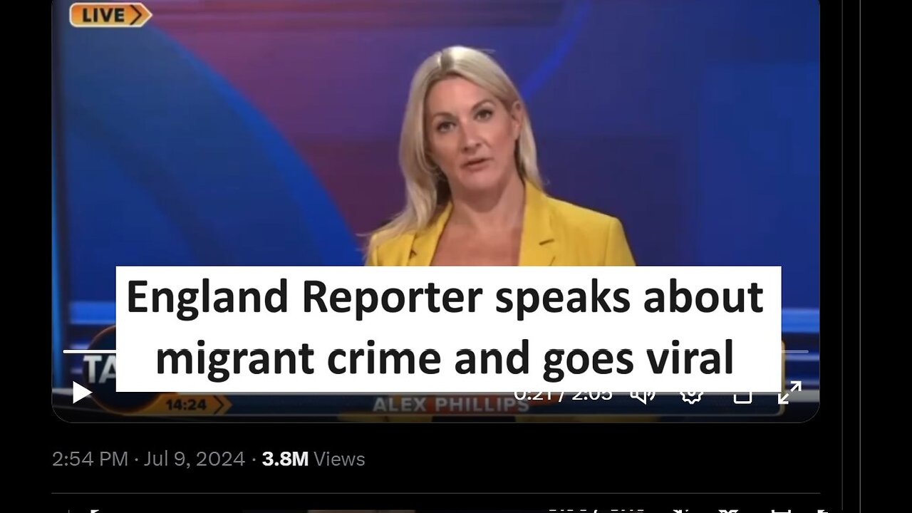 British TV anchor on migrate crime and s#x harassment