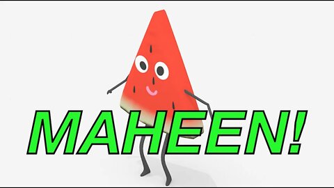 Happy Birthday MAHEEN! - WATERMELON Birthday Song