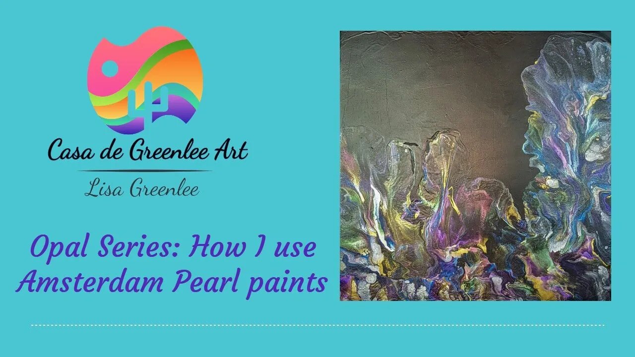 Opal Series: How I use the Amsterdam Pearl paints #003