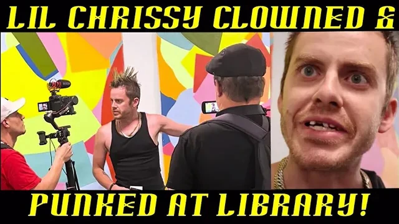 Frauditor Lil Chrissy Clowned & Punked at Library: HAHA!